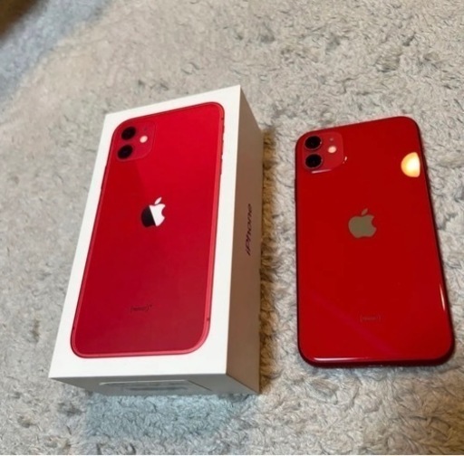 iPhone11 レッド　128GB