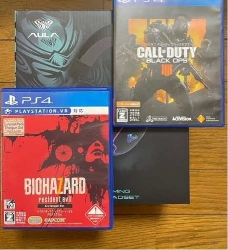 PS4のソフト ヘッドホン