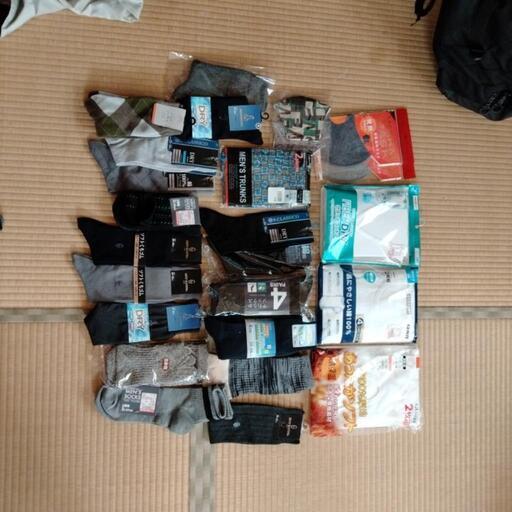 メンズインナー　靴下　マスクなど