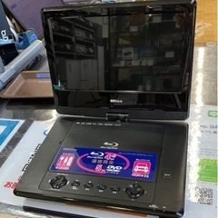 1/31お値下げ致しました！⭐️人気⭐️2018年製 DAINICHI BDポータブルDVDプレイヤー DB-PW1055X ダイニチ