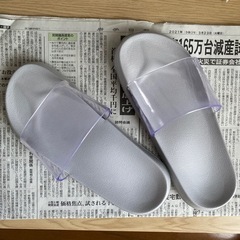 ビーチサンダル ベランダサンダル クリア