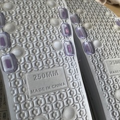 ビーチサンダル ベランダサンダル クリアの画像