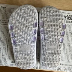 ビーチサンダル ベランダサンダル クリアの画像