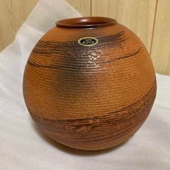 【新品】花瓶 信楽焼 美杉作の画像