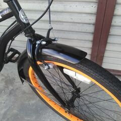 CALIFORNIAN BIKE SANTA CRUZ ビーチクルーザー 24インチ ブラック 配送無料  の画像