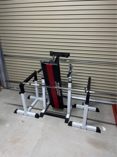 アイロテック ベンチプレス台 セーフティバー 180cmバー