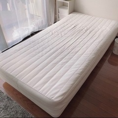 スモールサイズ　脚付きマットレス　無印良品