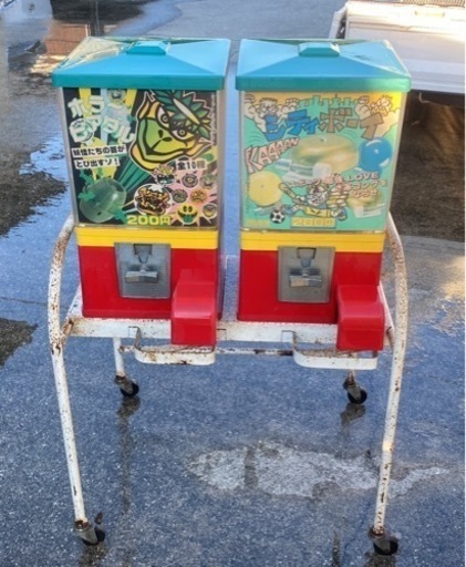 【レトロ】コスモスガチャガチャ❗️〈鍵無し〉❗️