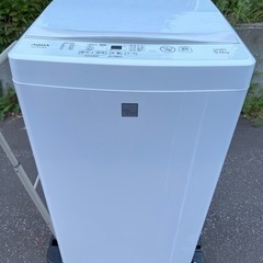 美原店　2019年式★美品　AQUA☆5.0kg☆洗濯機☆「高濃度クリーン浸透」 「3Dアクティブ洗浄」「ガラストップ」【AQW-GS5E6(W)】
