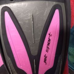 ダイビング　フィン　Sプロ　 JET SPORT 　中古品　largeサイズの画像