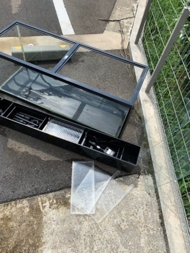 120㎝水槽上部フィルターセット