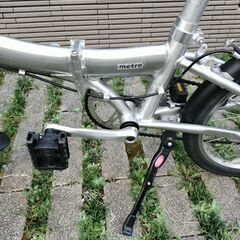 軽量、折り畳み自転車