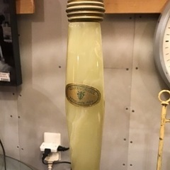 アンティークスタイル　スタンドライト　ヴィンテージスタンドライト　ヒスイガラス　大理石　スタンドライトの画像