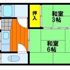 🌻大家直接🌻岡山市中区清水アパート　初期費用完全無料 - 岡山市