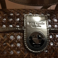 (値下げ)【kate spade ケイトスペード】カゴバッグの画像