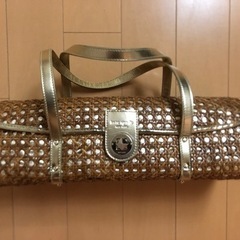 (値下げ)【kate spade ケイトスペード】カゴバッグ