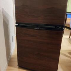 冷蔵庫　お洒落　一人暮らし用　無料の画像