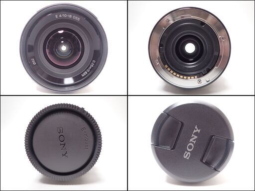 D420 ソニー SEL1018 E 10-18mm F4 OSS ズームレンズ