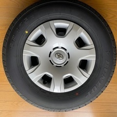 新車外し ハイエース 純正タイヤホイール4本セット