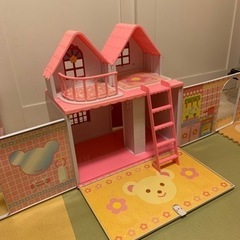 譲渡先決定。マザーガーデン　ドレッサー・カート＆メルちゃん二階建てハウス。の画像