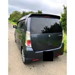 ワゴンR 　車検あり　現在59,000キロ純正エアロ　スズキ軽自動車　リアスポイラー　ムーブワゴンRタントライフミラキャンバスの画像