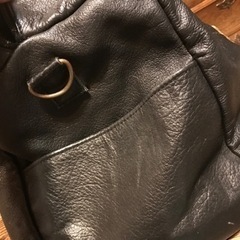 牛革　ボストンバックの画像