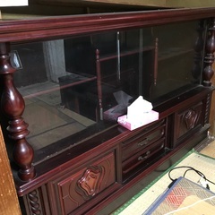 無料にします!昭和レトロな飾り棚!！洋酒入れに使ってました!