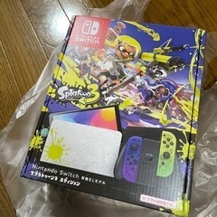 ニンテンドースイッチ　有機el スプラトゥーン3モデル
