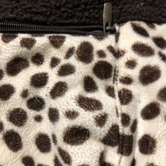 ダルメシアン柄ふわふわバックの画像