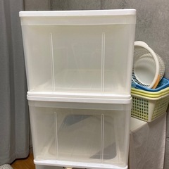 衣装ケース2個セット