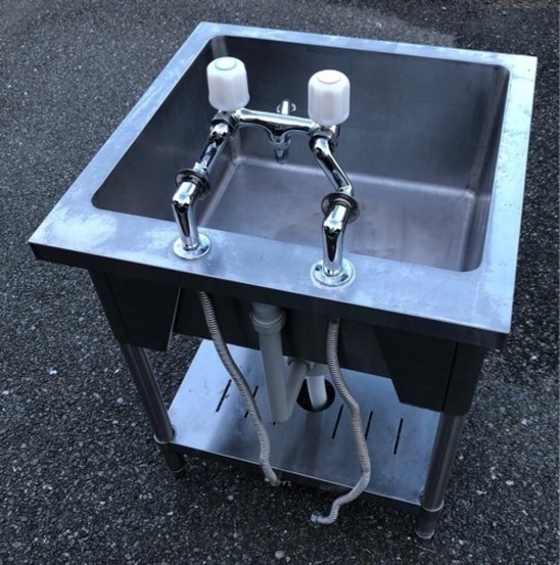 ⭐︎中古品　タニコー　1槽シンク　600×600×790mm  厨房用品⭐︎ 