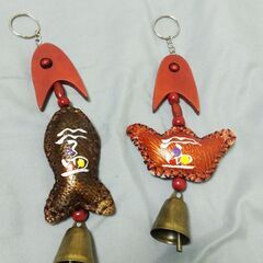 海外からの贈り物特集✨⑪　中国で購入した幸運呼ぶキーホルダー２個セット