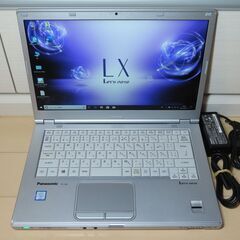 JC0924 パナソニック Let\'s Note CF-LX6 R17VS 14型 美品 office2019
