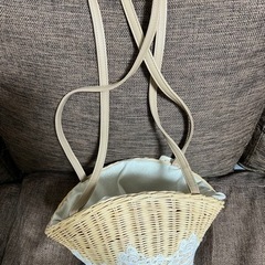 【値下げ中】【axes femme】新品、未使用　カゴバッグの画像