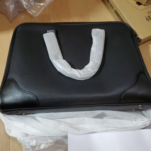 通勤用カバン 本革 新品未使用「9/23まで」