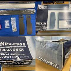 ◇アルパイン F#1 Status MRV-F900 パワーアンプ ■元箱付￥420,000円　デノンJUBAマッキントッシュXESの画像
