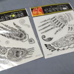 海外からの贈り物特集✨㉔　中東で購入した消えるタトゥー
