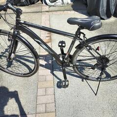 自転車（クロスバイク）サイズ:700C型  AE CRB700DX ASPEN ブラック 2131