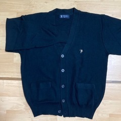 紺　カーデガン　M