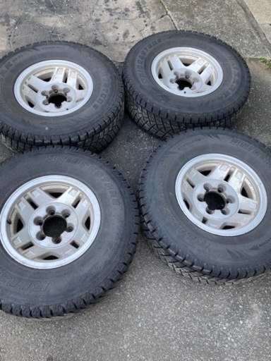 お買い上げ決定しました！プラド  78 純正アルミ　スタッドレス