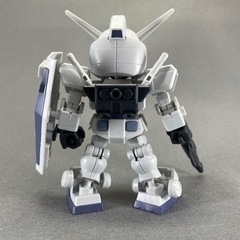 SDガンダム クロスシルエット ガンダムベース限定 RX-78-3 G3ガンダム(クロスシルエットフレームVer.) 素組の画像