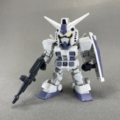 SDガンダム クロスシルエット ガンダムベース限定 RX-78-3 G3ガンダム(クロスシルエットフレームVer.) 素組の画像