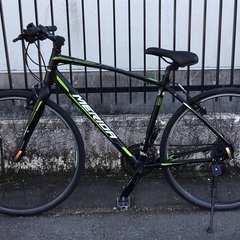 ＜整備・良品＞MERIDA・メリダ100 アルミ・クロスバイク・サイズ・50㎝ ・変速３×7・21段変速の画像