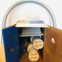 最終値下げ！【新品同様】突っ張り棒/伸縮棒 地震対策 家具転倒防止／アイリスオーヤマ製 4本入り(うち2本新品未開封)の画像