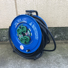 屋外用コードリール 30m HATAYA SG-30K 電工ドラム