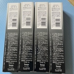 ホーユー　プロマスター　アプリエグロー　スモーキーアッシュ　ノーマルブラウン4本の画像