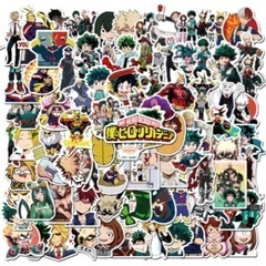 僕のヒーローアカデミア ステッカーシール 防水 100枚