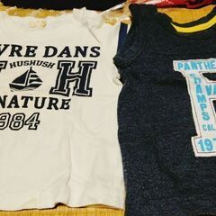【95cm】【babyGap/HUSHUSH】5点セット！トップス（Tシャツ（半袖、長袖））の画像