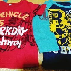 【95cm】【babyGap/HUSHUSH】5点セット！トップス（Tシャツ（半袖、長袖））の画像
