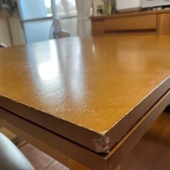 使用感あり80センチ正方形高さ70センチテーブルの画像